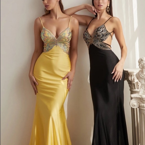 LADIVINE PROM DRESS - Picture 1 of 3